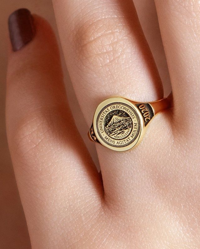 Personalized College Class Ring 