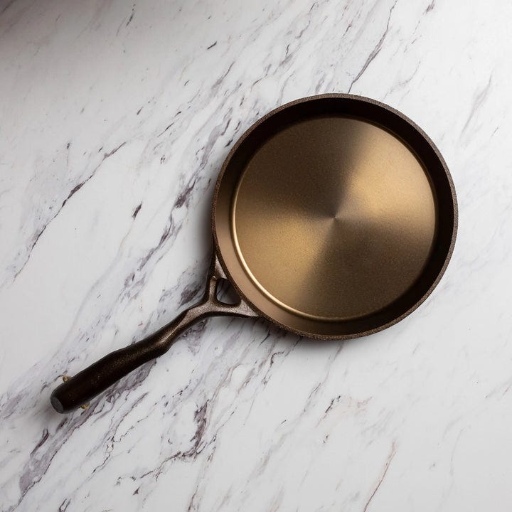 Golden Cast Iron Skillet Golden Cast Iron Skillet