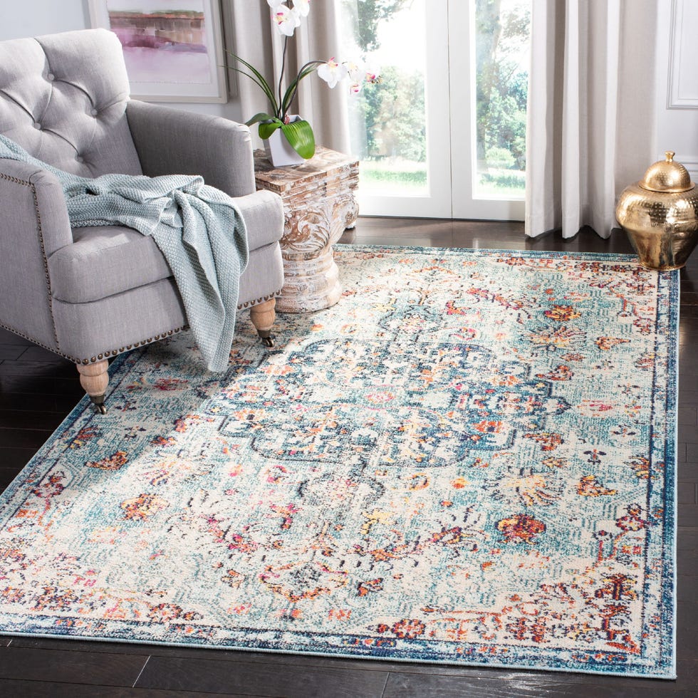 Madison Joandra Vintage Floral Area Rug