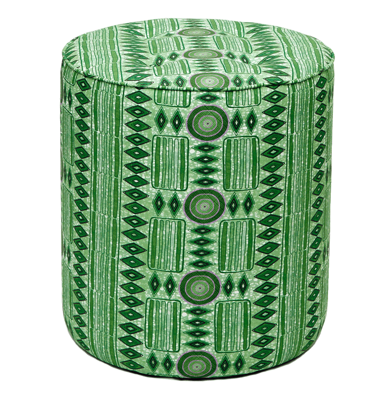 Alafia Pouffe Green