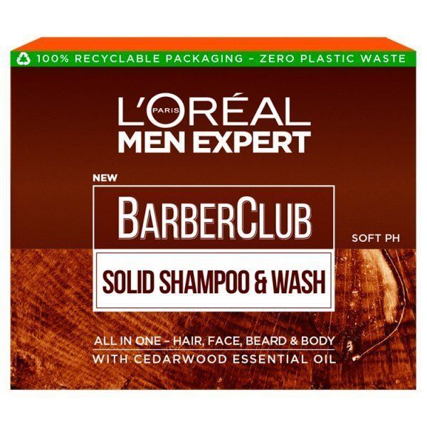 L'Oreal Men Expert Barber Club Solid Shampoo and Wash