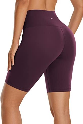 Buy CRZ YOGA Womens Butterluxe Workout Capri Leggings with Pockets 21  Inches - High Waisted Gym Athletic Crop Yoga Leggings, Royal Lilac, Large  at
