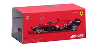 F1 escala 1/43 Ferrari SF21 Carlos Sainz