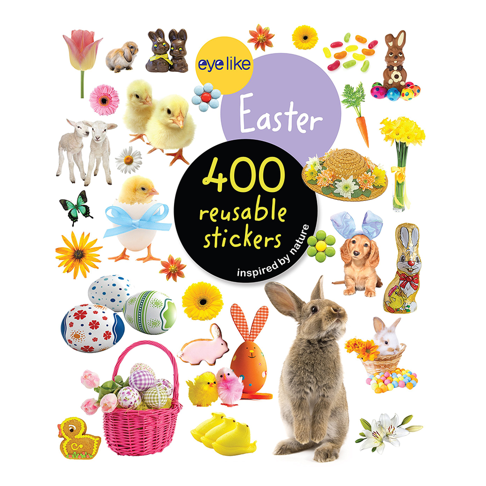 Eyelike 400 Reusable Easter Stickers