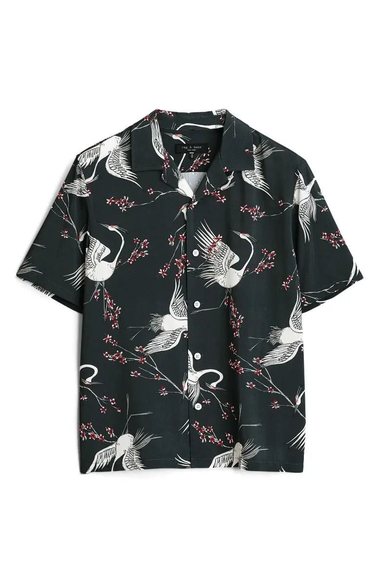 Avery Printed Camp Shirt