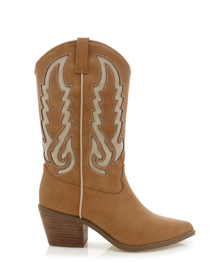 Norva Camel-Bone Boots