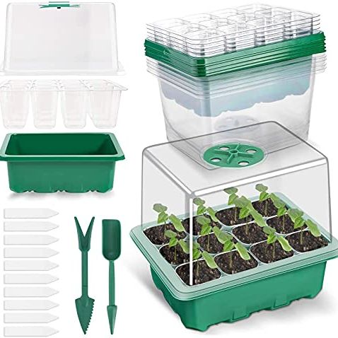 Richaa Seed Trays 5 Pack 60 Cells