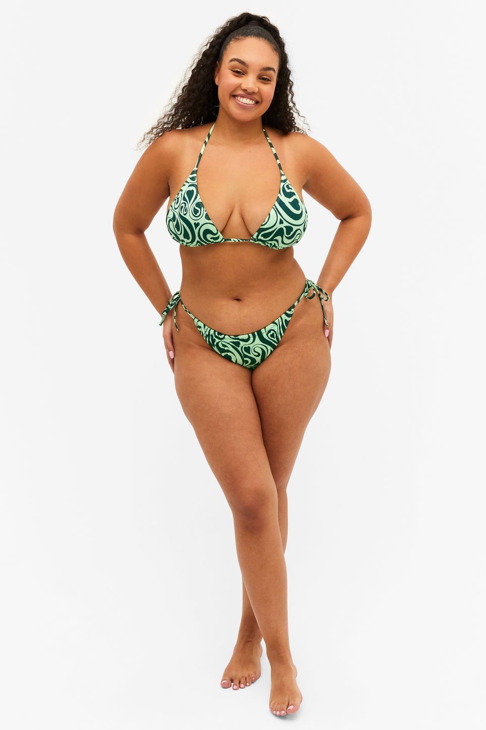 Curvy beach cheap plus size bikini