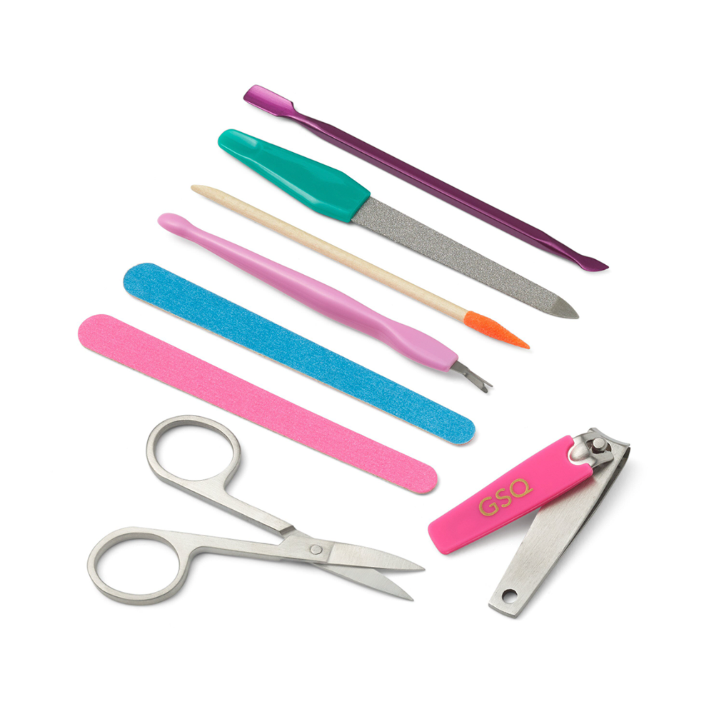 26 Piece Nail Kit in Foldable Zip Case  Styleberry