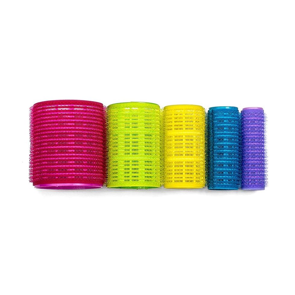 Self Grip Assorted Sizes and Colors Hair Rollers