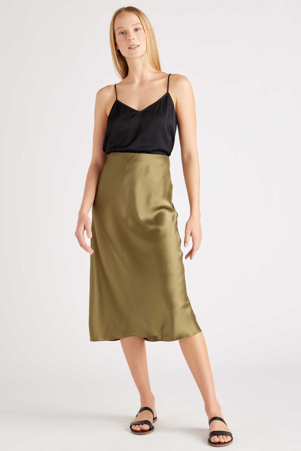 Washable Silk Skirt