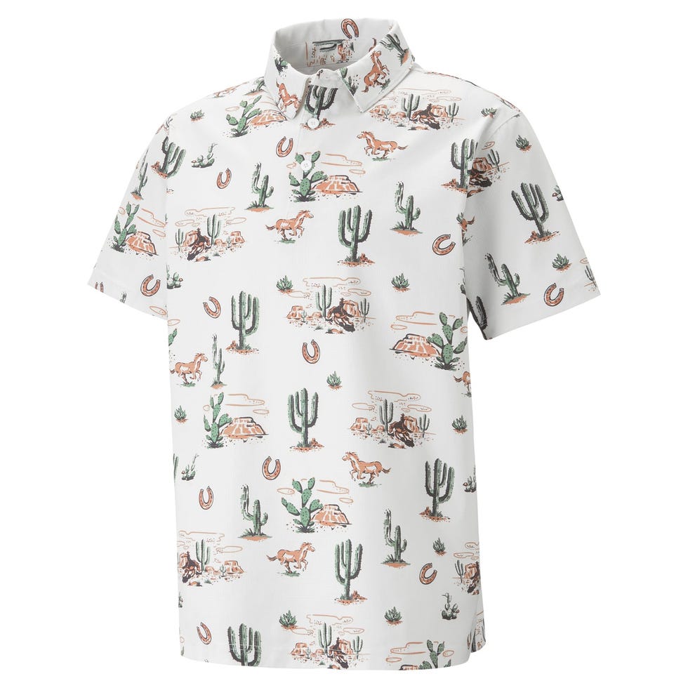 Vented Wild West Golf Polo Vented Wild West Golf Polo