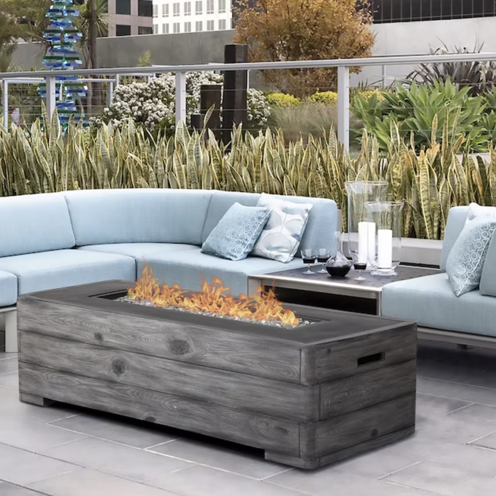 Propane Gas Fire Pit Table