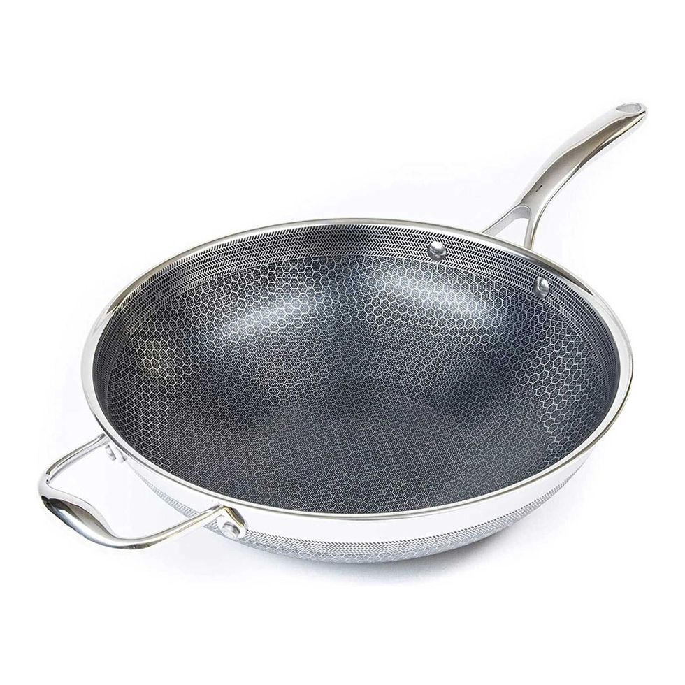 12-Inch Stainless Steel Wok