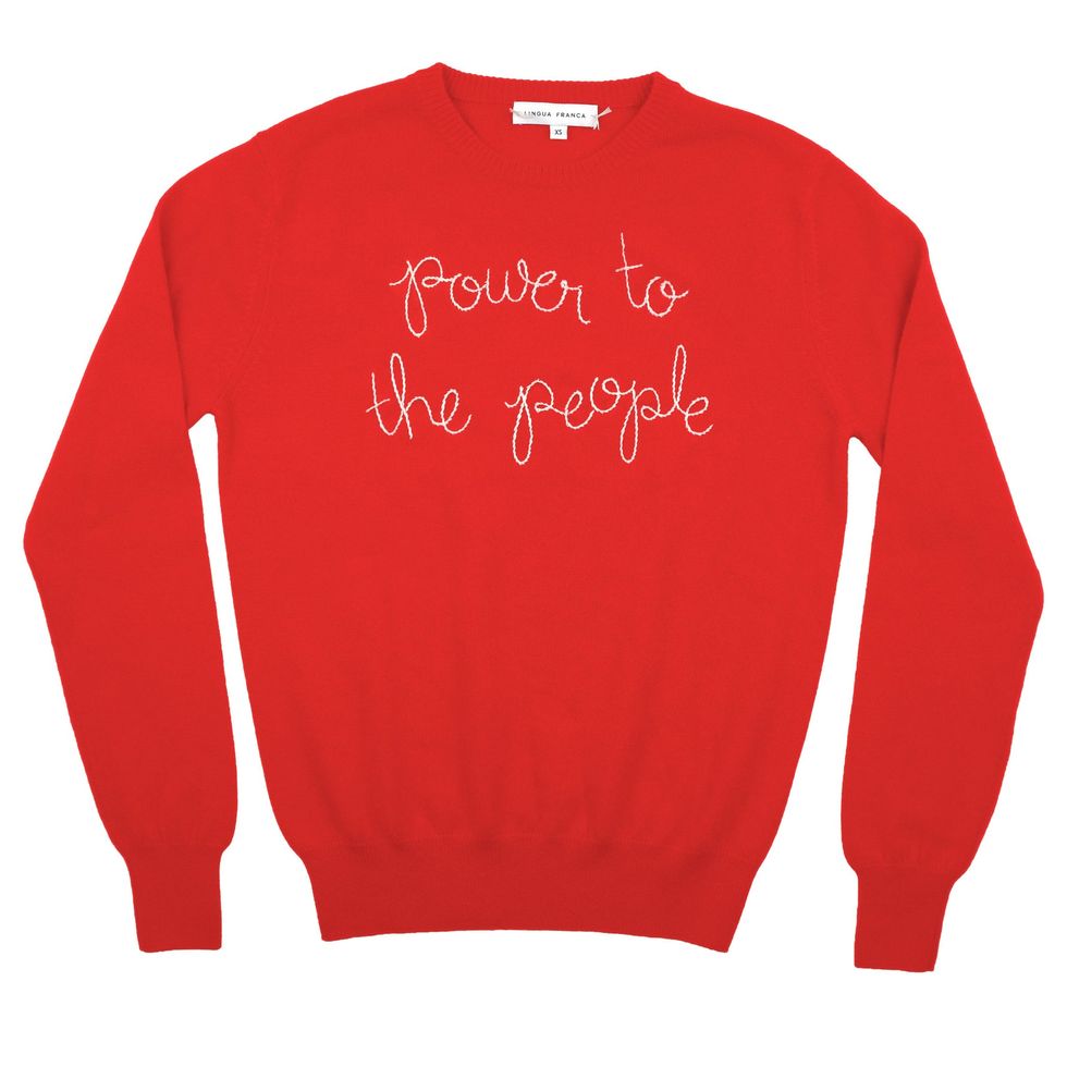 "Power To The People" Crewneck