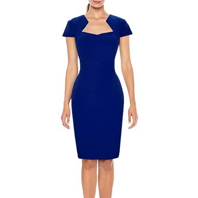 Cap Sleeve Pencil Dress