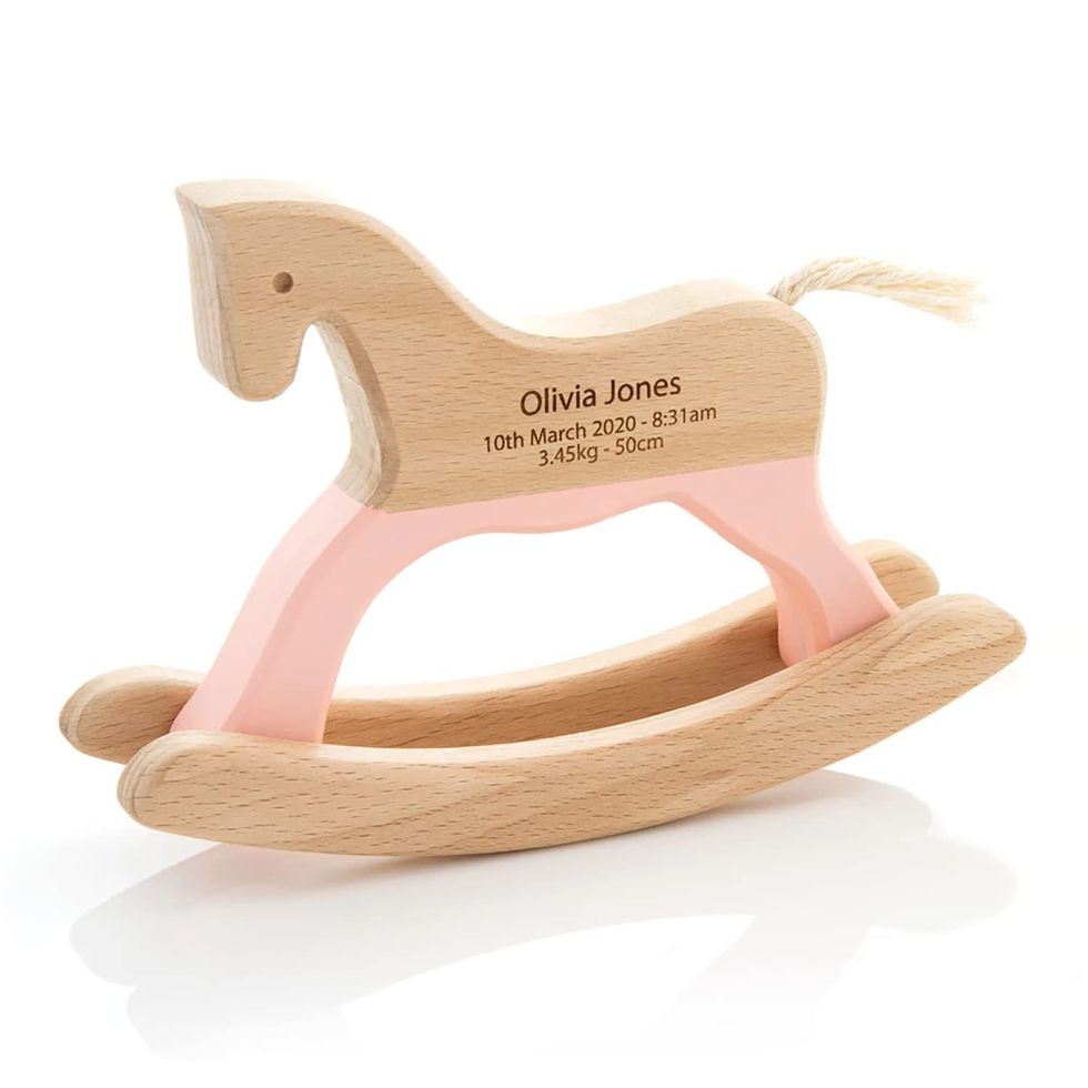 Personalized Wooden Horse 