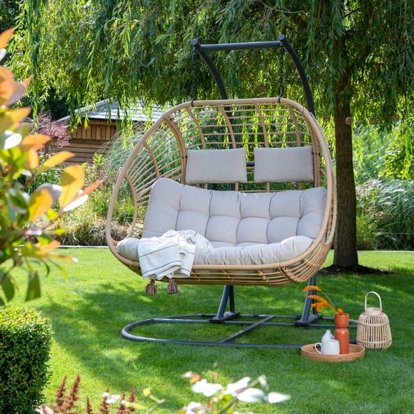 Garden swing chair outlet b&m