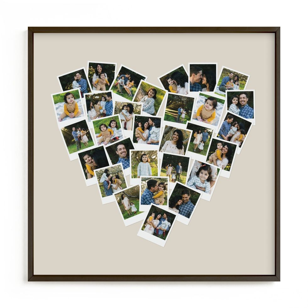 Heart Snapshot Mix Collage