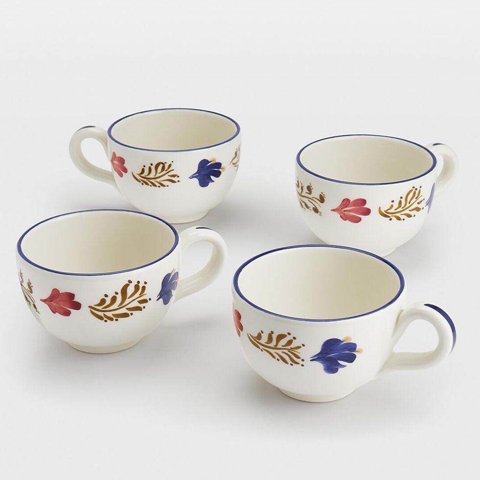 Castelo Tea Cup, Set of Four