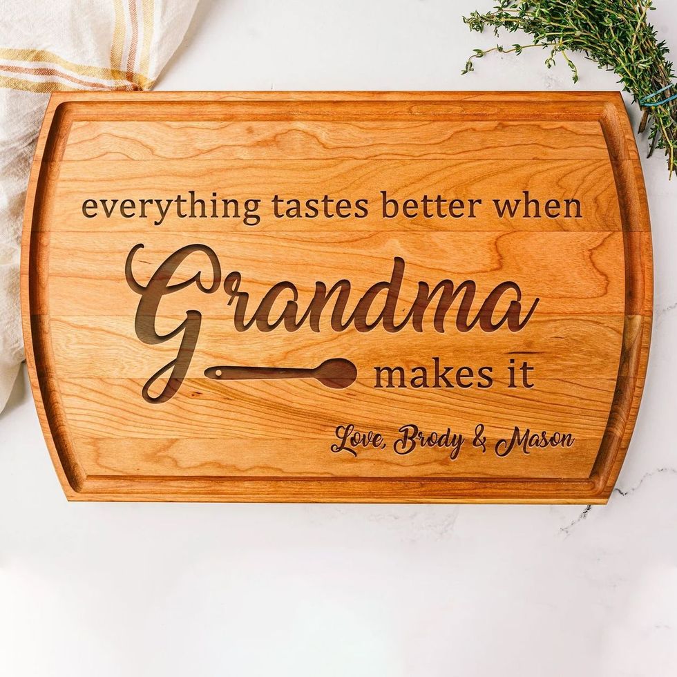 Grandma Cutting Board