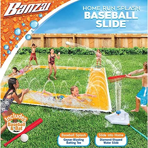 Home Run Splash Baseball Slide