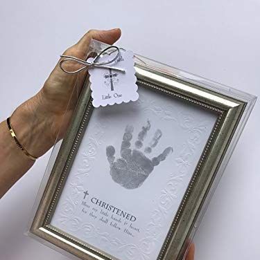Baby Handprint Frame