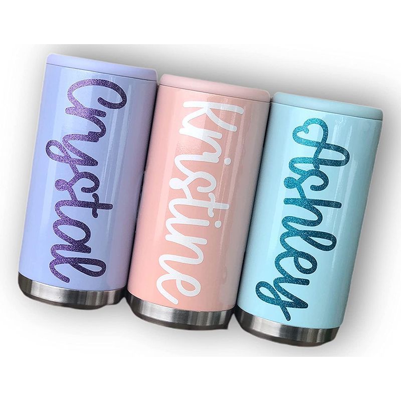 Personalized Skinny Can Cooler
