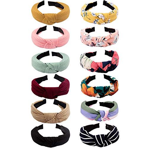12 Pcs Women's Headbands 