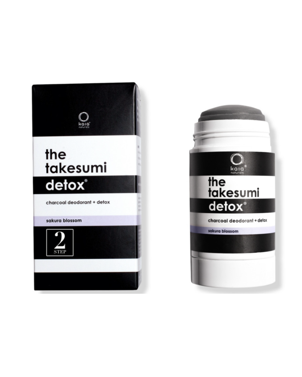 The Takesumi Detox Charcoal Deodorant + Detox
