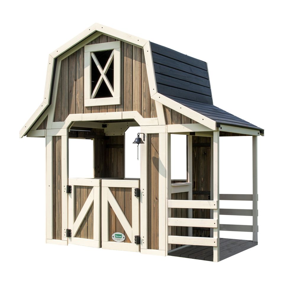 Little Country Workshop Outdoor Wood Playhouse