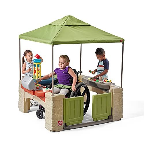 All Around Playtime Patio with Canopy Playset