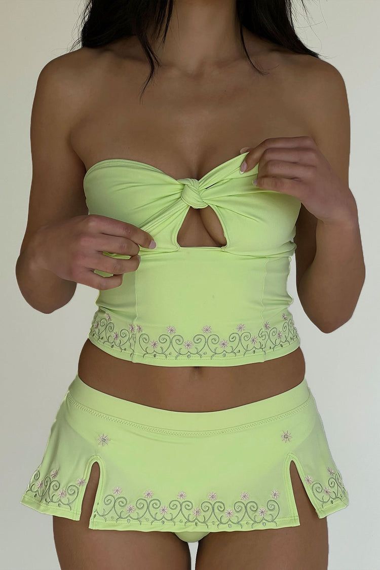 Rocky Strapless Bikini Top