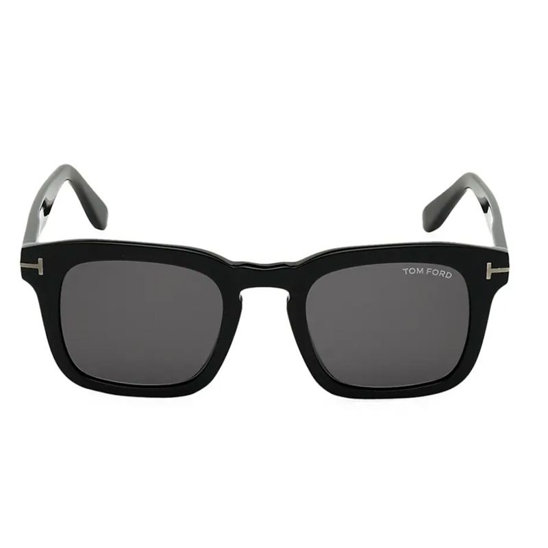 TOM FORD FT0447 Jacob Gradient Aviator Sunglasses, Black/Blue at John Lewis  & Partners