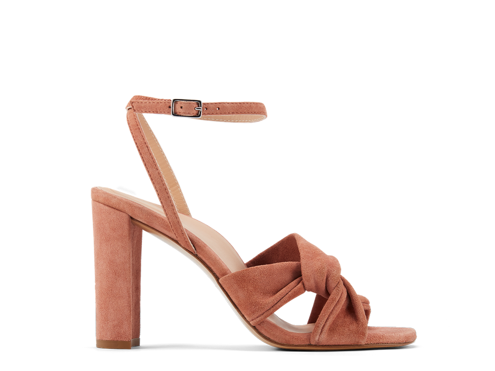 Isabel in Clay Pink Suede