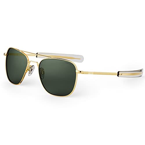 23k Gold Classic Aviator Sunglasses