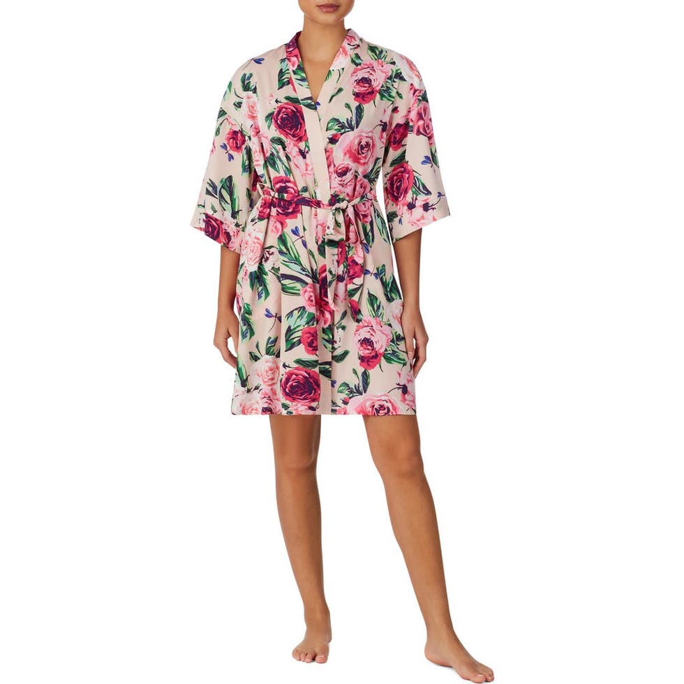 Print Short Robe 