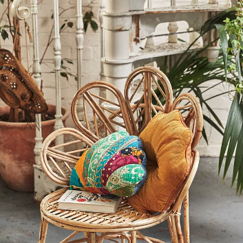 Rattan Flower Chair