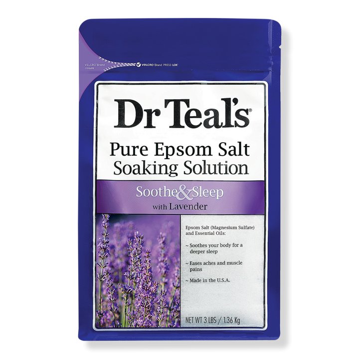 Soothe & Sleep with Lavender Pure Epsom Salt Soaking Solution