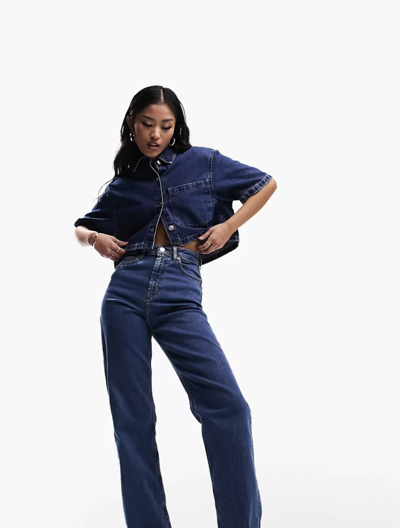 Seriously Stretchy Medium Wash Denim Jacket