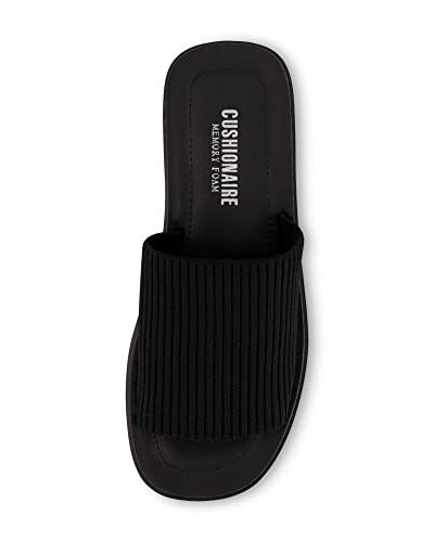 Knit Platform Sandal with Memory Foam