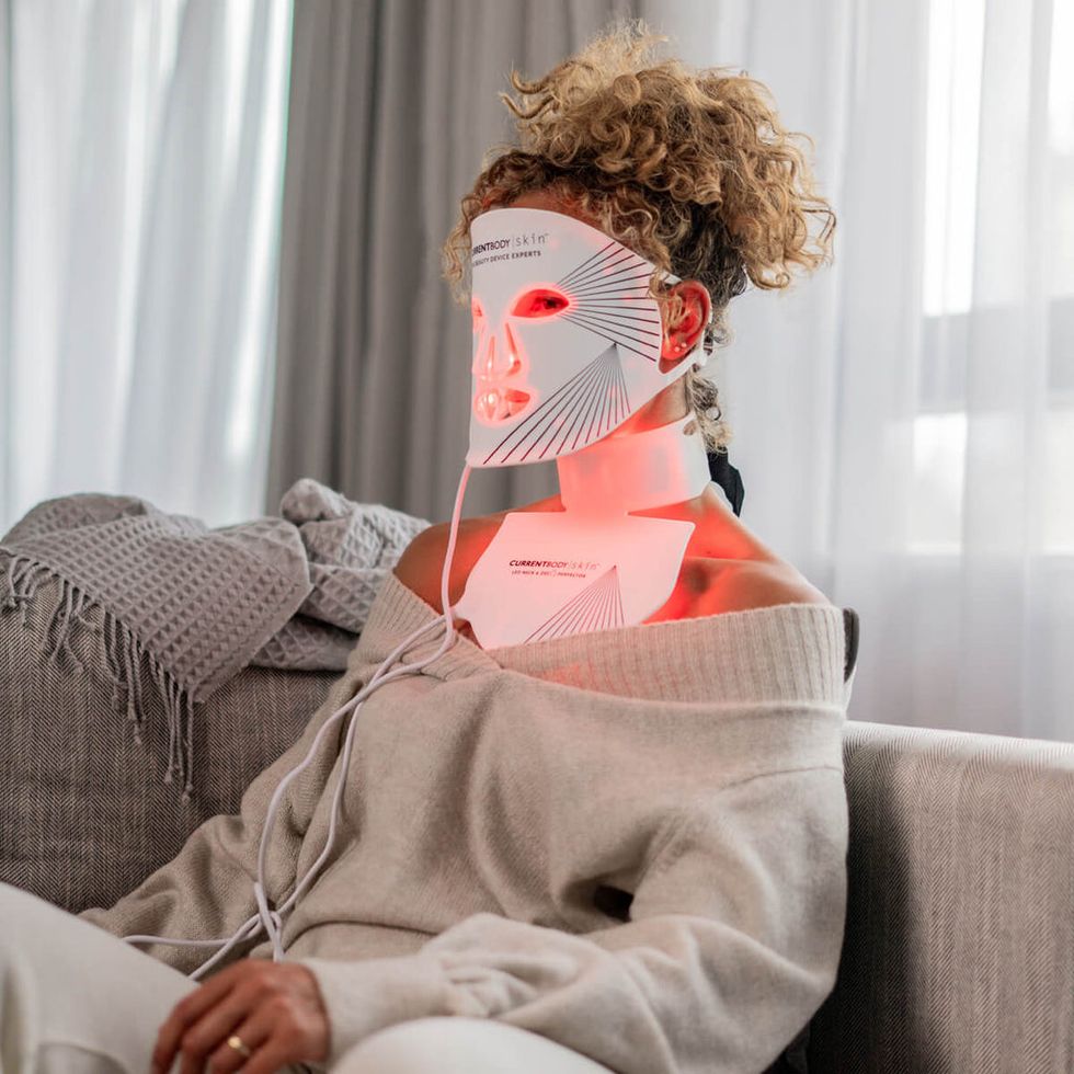 I tried this terrifying-looking $199 LED face mask. It was a nightmare