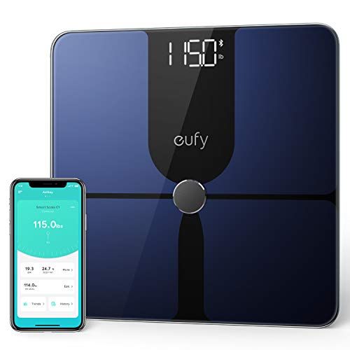 Weight Gurus WiFi Smart Connected Body Fat Scale w/ Large Digital Backlit  LCD.