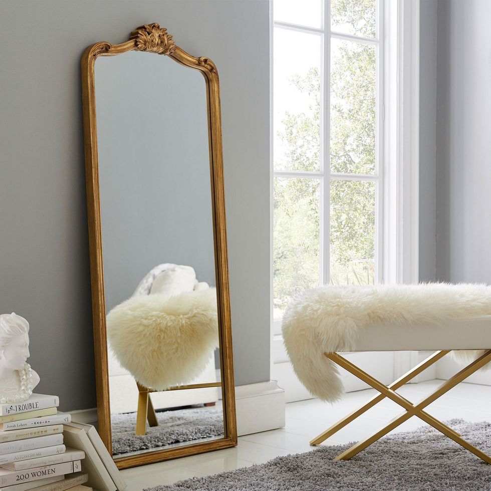 Ornate Filigree Mirror