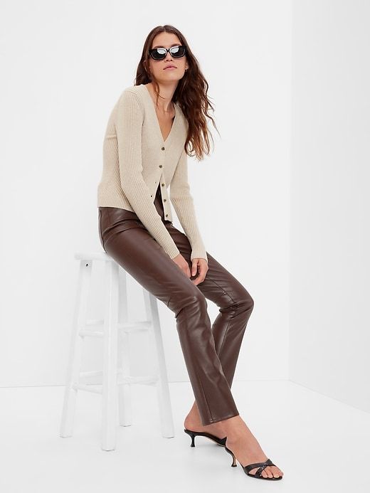 Best Leather Pants  The Best Comfortable Chic Pants on Sale for Amazon  Prime Day  POPSUGAR Fashion Photo 12