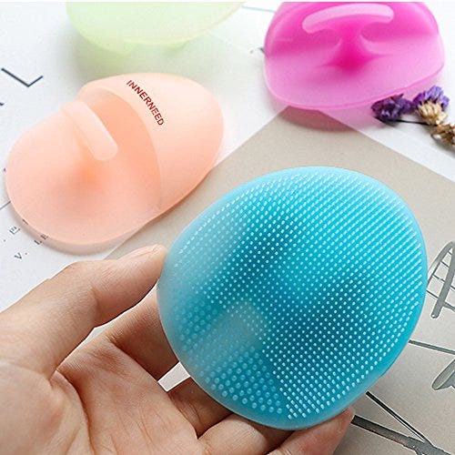 Silicone Face Cleanser And Massager Brush