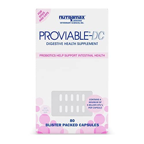 Proviable-DC Capsules Digestive Supplement for Cats & Dogs