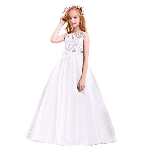 Vestido de niña de flores