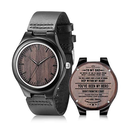 Engraved Wooden Watches