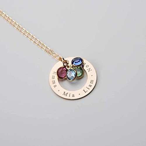 Personalized Birthstone Necklace